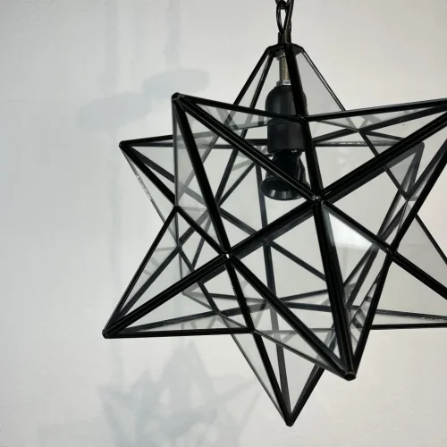 Светильник подвесной Star 189644-26 ImperiumLoft серый 1 лампа, основание чёрное в стиле современный  фото 20