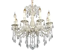 Люстра подвесная Taranto OML-74403-08 Omnilux без плафона на 8 ламп, основание бежевое в стиле классический Люстра подвесная Taranto OML-74403-08 Omnilux без плафона на 8 ламп, основание бежевое в стиле классический