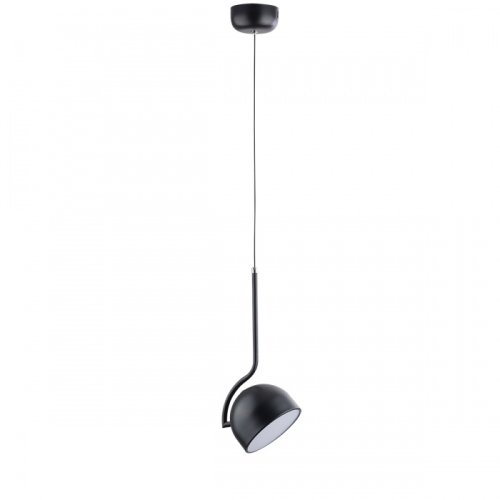 Светильник подвесной LED Arlo 6502/10L Lumion чёрный 1 лампа, основание чёрное в стиле минимализм 