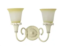 Бра Molfetta E 2.1.2 C Dio D'Arte белый 2 лампы, основание бежевое в стиле классический 