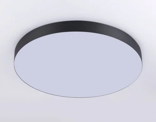 Светильник потолочный LED Air Alum FV5537 Ambrella light чёрный 1 лампа, основание чёрное в стиле современный хай-тек  фото 4