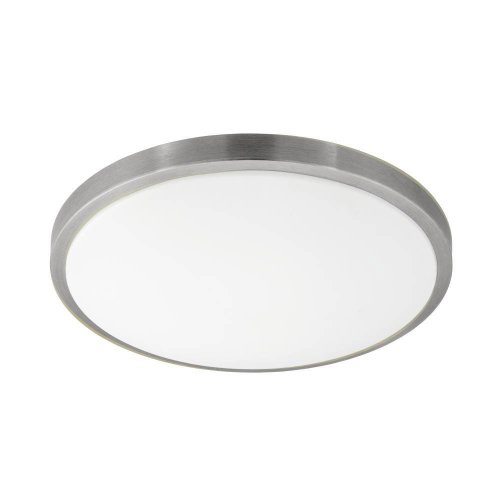 Светильник потолочный LED COMPETA 1 96034 Eglo белый никель серый 1 лампа, основание белое в стиле минимализм модерн 