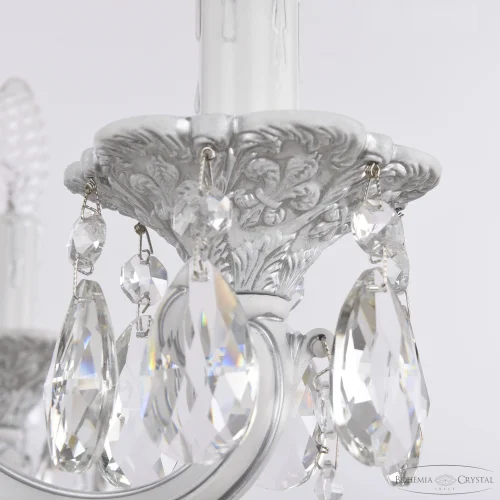 Люстра подвесная AL78101/5/175 B WMN Bohemia Ivele Crystal без плафона на 5 ламп, основание серое белое в стиле классический sp фото 5