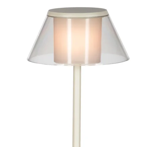 Ландшафтный светильник LED K5 7988 Mantra уличный IP54 белый 1 лампа, плафон прозрачный в стиле современный LED фото 2
