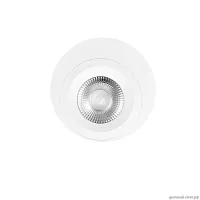 Светильник точечный Click 10339 White LOFT IT белый 1 лампа, основание белое в стиле современный хай-тек круглый