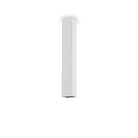 Светильник накладной SKY PL1 H40 BIANCO Ideal Lux белый 1 лампа, основание белое в стиле современный круглый