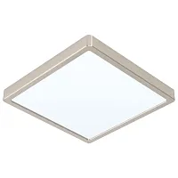 Светильник накладной LED Fueva 5 99242 Eglo белый 1 лампа, основание матовое никель в стиле современный квадратный