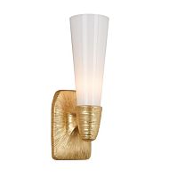 Бра Hloya APL.800.01.01 Aployt белый 1 лампа, основание золотое в стиле современный 