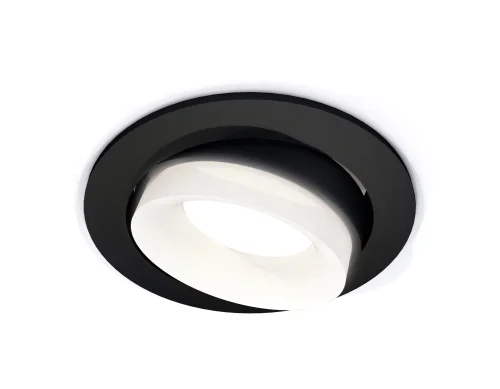 Светильник точечный Techno Spot XC XC7652084 Ambrella light чёрный 1 лампа, основание чёрное в стиле современный хай-тек круглый