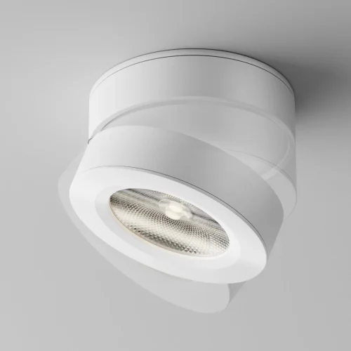 Светильник накладной LED Alivar C022CL-L12W4K Maytoni белый 1 лампа, основание белое в стиле современный круглый фото 6