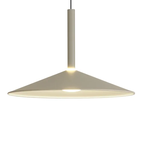 Светильник подвесной LED Calice 7897 Mantra серый 1 лампа, основание серое в стиле хай-тек современный  фото 2