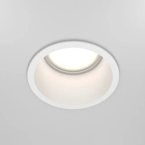 Светильник точечный Reif DL049-01W Maytoni белый 1 лампа, основание белое в стиле хай-тек современный  фото 6