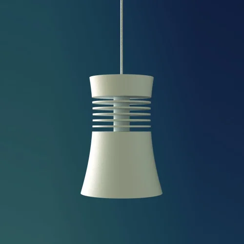 Светильник подвесной LED Pagoda 7784 Mantra белый 1 лампа, основание белое в стиле современный хай-тек  фото 6