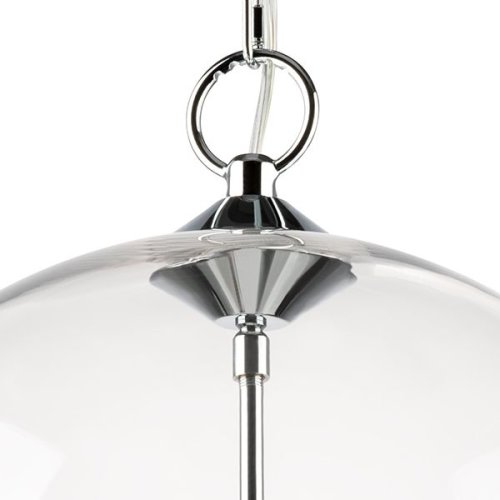Светильник подвесной Sferico 729134 Lightstar прозрачный 3 лампы, основание хром в стиле арт-деко  фото 5
