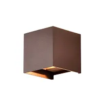 Настенный светильник LED Davos 6527 Mantra уличный IP54 коричневый 1 лампа, плафон коричневый в стиле хай-тек современный LED