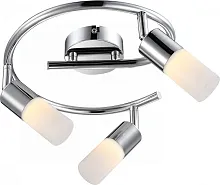 Спот С 3 лампами SPINA 56216-3 GLOBO белый LED в стиле современный 