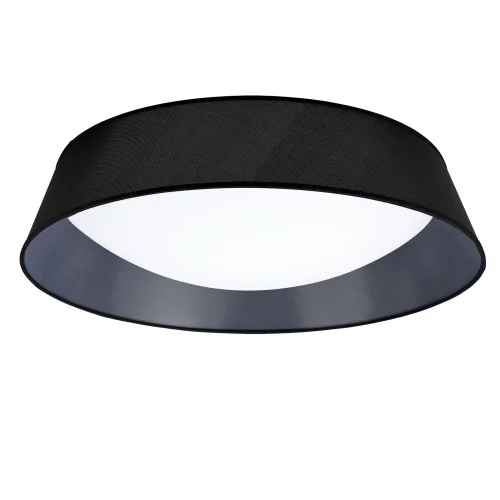 Люстра потолочная NORDICA 4967E Mantra белая чёрная на 9 ламп, основание чёрное в стиле современный 