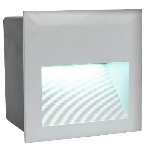 Встраиваемый светильник LED ZIMBA-LED 95235 Eglo уличный IP65 серебряный серый 1 лампа, плафон серебряный в стиле современный LED