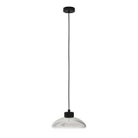 Светильник подвесной LED Sarnarra 39783 Eglo серый чёрный 1 лампа, основание чёрное в стиле современный 