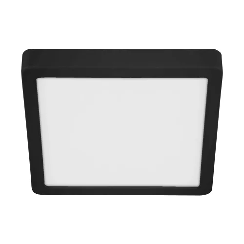 Светильник потолочный LED Fueva 5 30762 Eglo белый 1 лампа, основание чёрное в стиле современный квадраты