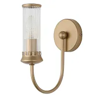 Бра Mollis 2692-1W Favourite прозрачный 1 лампа, основание золотое в стиле современный 