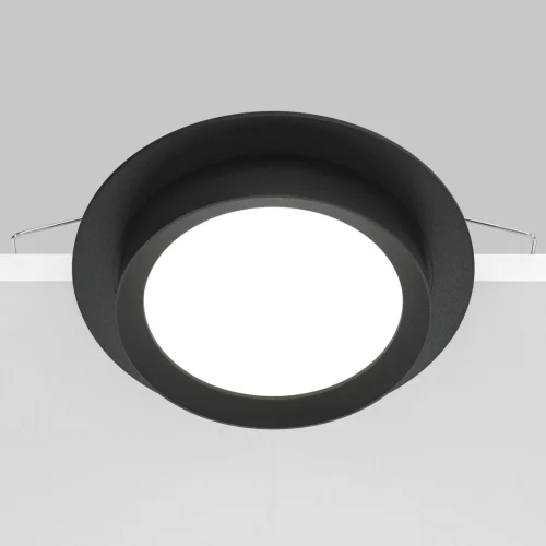 Светильник точечный Hoop DL086-GX53-RD-B Maytoni чёрный 1 лампа, основание чёрное в стиле современный  фото 5