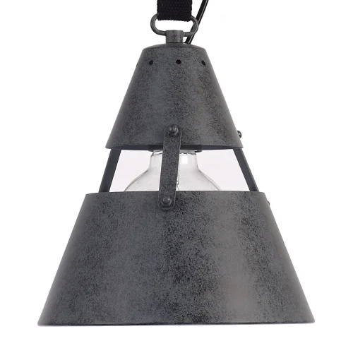 Светильник подвесной лофт INDUSTRIAL 5442 Mantra чёрный 1 лампа, основание чёрное в стиле лофт  фото 3