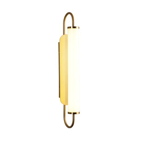 Настенный светильник RUMBA 151374-26 ImperiumLoft белый на 1 лампа, основание золотое в стиле лофт современный  фото 2