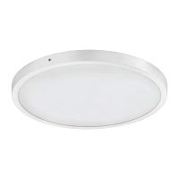 Светильник потолочный LED Fueva 1 97266 Eglo белый 1 лампа, основание белое в стиле хай-тек современный 