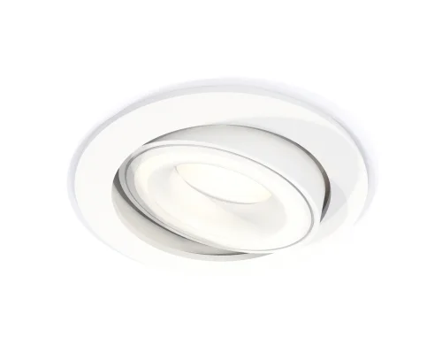 Светильник точечный Techno Spot XC XC7651080 Ambrella light белый 1 лампа, основание белое в стиле хай-тек современный круглый