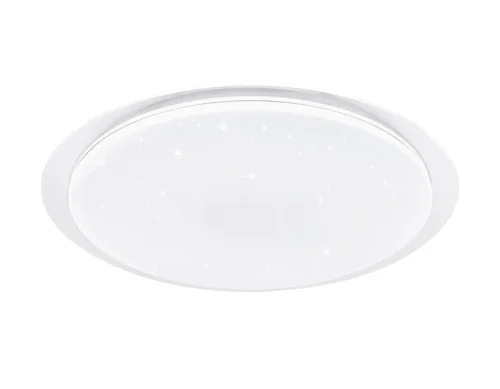Светильник потолочный LED RGB с пультом Orbital Dance FF470 Ambrella light белый 1 лампа, основание белое в стиле современный хай-тек с пультом фото 2