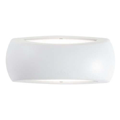 Настенный светильник уличный FRANCY-1 AP1 BIANCO Ideal Lux уличный IP66 белый 1 лампа, плафон белый в стиле модерн E27