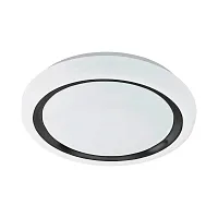 Светильник потолочный LED Capasso 900149 Eglo белый 1 лампа, основание белое в стиле современный 