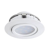 Светильник точечный LED PINEDA 95854 Eglo белый 1 лампа, основание белое в стиле современный 