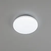 Светильник потолочный LED Симпла CL714240V Citilux белый 1 лампа, основание белое в стиле современный 