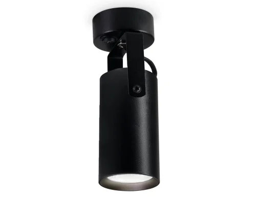 Спот с 1 лампой TA1303 Ambrella light чёрный GU10 в стиле минимализм хай-тек  фото 2