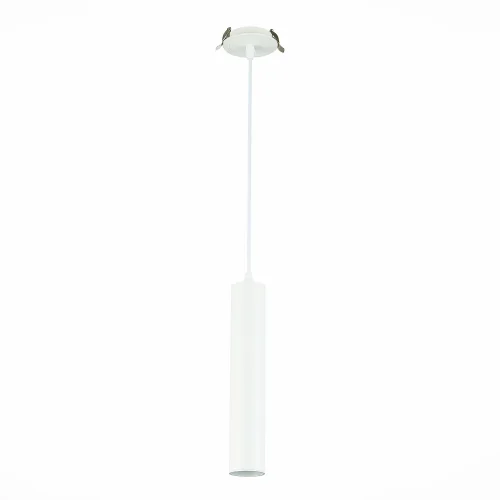 Светильник подвесной встраиваемый St151 ST151.508.01 ST-Luce белый 1 лампа, основание белое в стиле современный хай-тек трубочки фото 2
