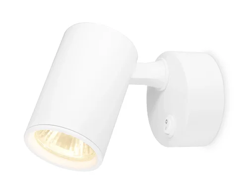 Спот с 1 лампой TA1291 Ambrella light белый GU10 в стиле хай-тек минимализм 