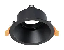 Светильник точечный CLT 008C1 BL Crystal Lux чёрный 1 лампа, основание чёрное в стиле модерн 