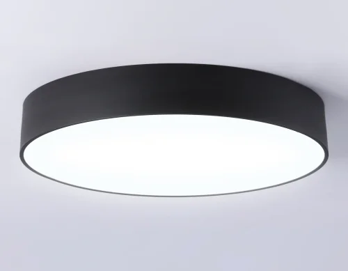 Светильник потолочный LED Air Alum FV5534 Ambrella light чёрный 1 лампа, основание чёрное в стиле современный хай-тек  фото 2