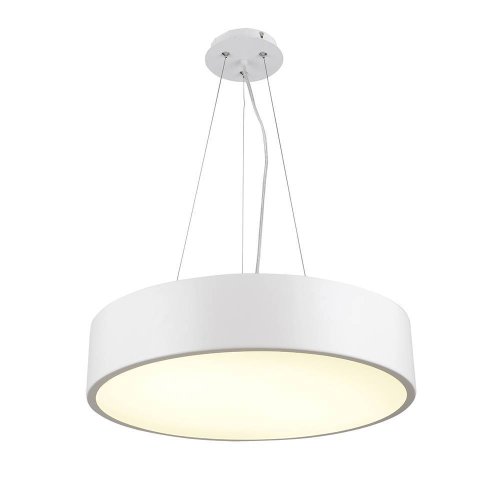 Светильник подвесной LED Cumbuco 6151+5515 Mantra белый 1 лампа, основание белое в стиле современный 