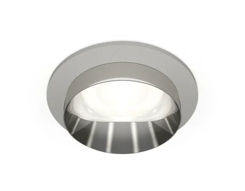Светильник точечный Techno spot XC6514022 Ambrella light серый 1 лампа, основание серое в стиле хай-тек современный круглый
