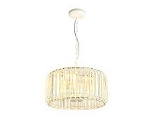 Люстра подвесная TR5810 Ambrella light прозрачная на 5 ламп, основание белое в стиле современный классический 