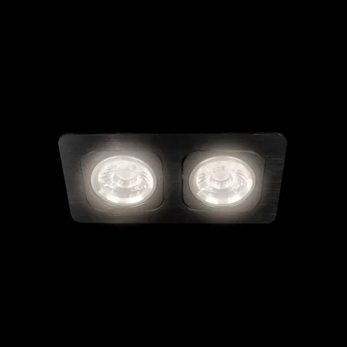 Светильник точечный LED Screen 10328/2A Black LOFT IT чёрный 2 лампы, основание чёрное в стиле современный хай-тек прямоугольный фото 4