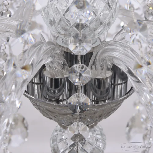Люстра подвесная AL16315/6/165 CG Bohemia Ivele Crystal без плафона на 6 ламп, основание никель в стиле классический sp фото 4