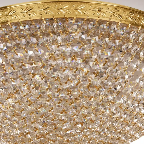 Люстра потолочная LED с пультом 19321/45IV/LED-DIM G Bohemia Ivele Crystal прозрачная на 1 лампа, основание золотое в стиле классический с пультом sp фото 3