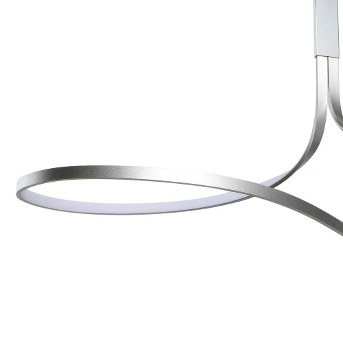 Светильник потолочный LED NUR 5820 Mantra серебряный 1 лампа, основание серебряное в стиле современный хай-тек  фото 3