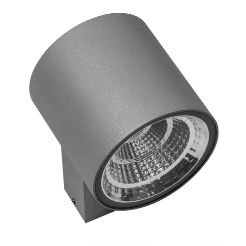 Настенный светильник LED PARO 361694 Lightstar уличный IP65 серый 1 лампа, плафон серый в стиле хай-тек LED