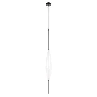Светильник подвесной LED Venice 10223/A White LOFT IT белый 1 лампа, основание чёрное в стиле современный 