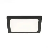 Светильник точечный LED Омега CLD50K082 Citilux белый 1 лампа, основание чёрное в стиле современный 